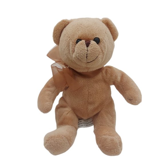 The Petting Zoo/Maitoi Turtle And Teddy Bear Animal Stuffed Plushies Set of Two - Picture 5 of 12